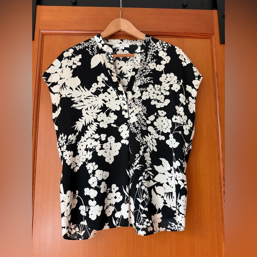 Vince Silk Blouse